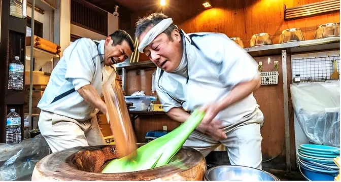 Pounding Mochi With the Fastest Mochi Maker in Japan