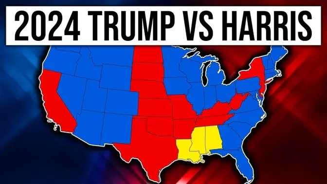 2024 Donald Trump vs Kamala Harris Presidential Election Prediction | 2024 Election Analysis