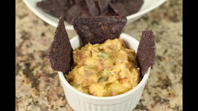 Southwest White Cheese Dip With Cajan Sausage by Rockin Robin