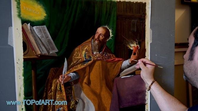 Saint Augustine - Philippe de Champaigne | Art Reproduction Oil Painting