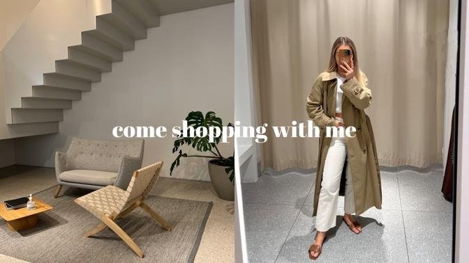 COME SHOPPING WITH ME & AUTUMN HAUL | ZARA, MANGO, COS, & OTHER STORIES