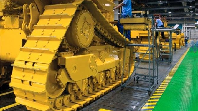 ▶️DOZER MANUFACTURING🚧2023_ Bulldozer Assembly line [CAT, Dressta, John Deere] How it's made_ USA