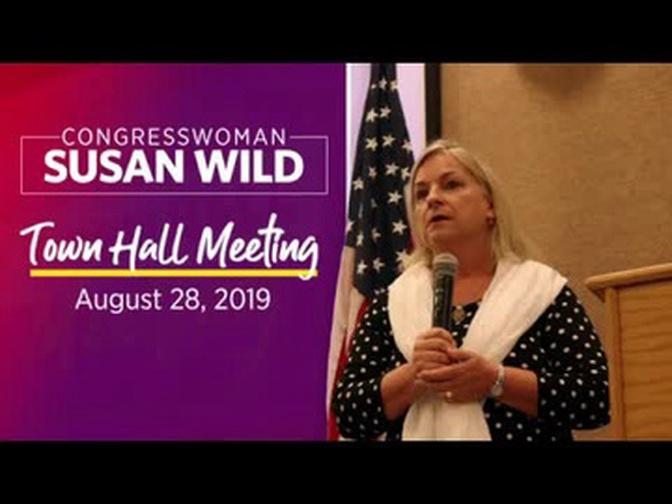 Congresswoman Susan Wild's August Town Hall Meeting
