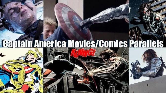 Captain America: Movies vs Comics Parallels