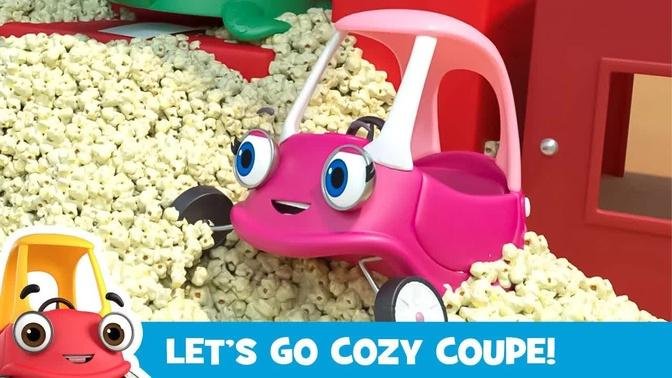 1 HR COZY COUPE | Cozy’s Night at the Movies + More | Kids Cartoons | Let's Go Cozy Coupe