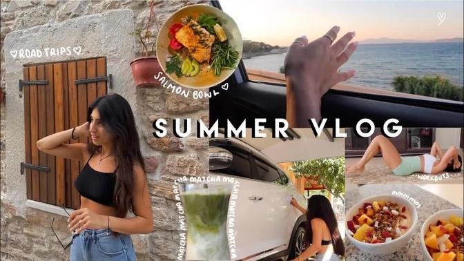 Summer Days In My Life | Workouts, Matcha, Road Trips, Car Washing +more! |