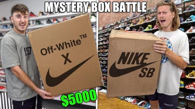 $5000 Mystery Box Battle VS My Cameraman!