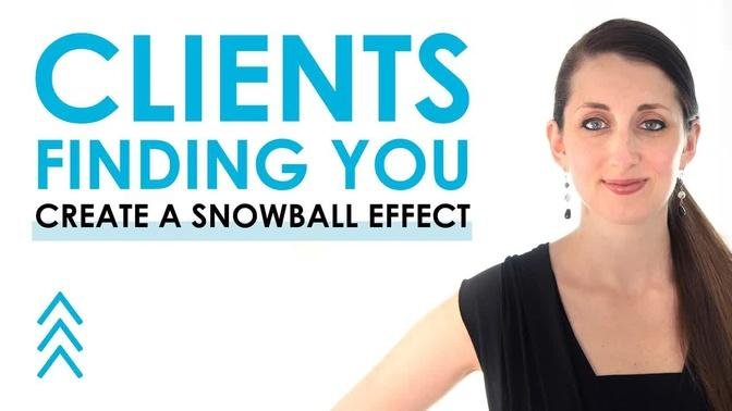 How I Created a Snowball Effect of Clients: Freelance Graphic Designer Tips