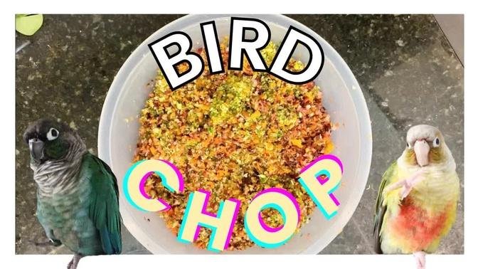 HOW TO MAKE BIRD CHOP | Making My Birds' Chop
