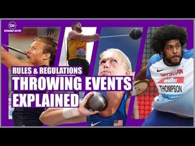 Athletics Throwing Events Explained Rules of Discus, Hammer, Javelin