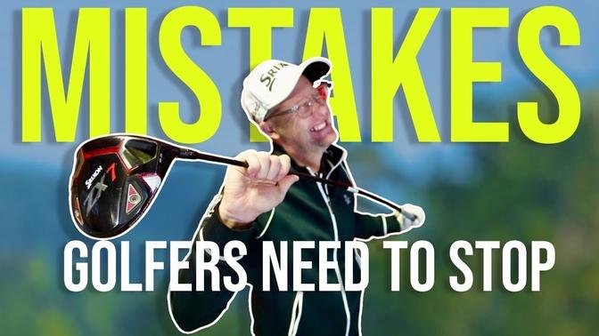 5 Golf Mistakes You Just Don't Need - STOP DOING THIS!