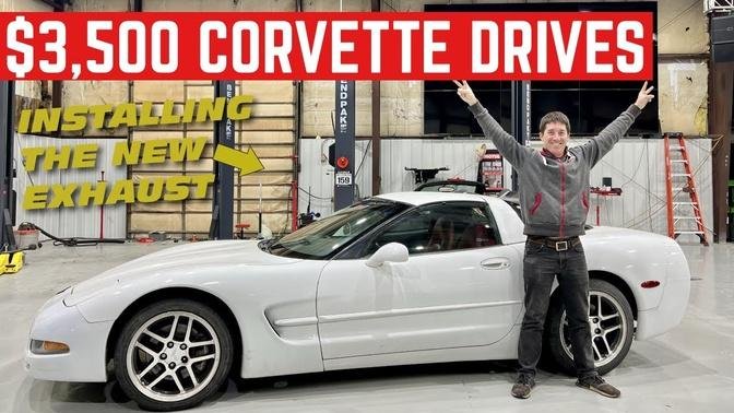 DRIVING My $3,500 Corvette For The FIRST TIME.