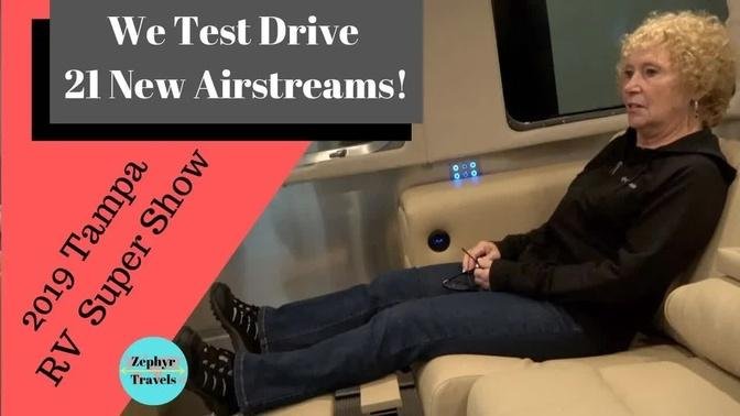 Walk through 21 Airstreams at the 2019 Tampa Super RV SHOW | ZEPHYR TRAVELS - RV Lifestyle Video