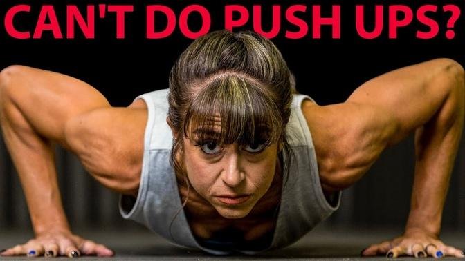 Can't Do Push ups? Try These 2 Tips