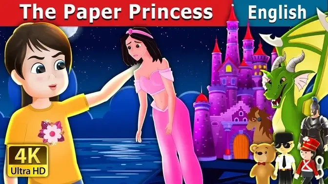 The Paper Princess Story | Stories for Teenagers | English Fairy Tales