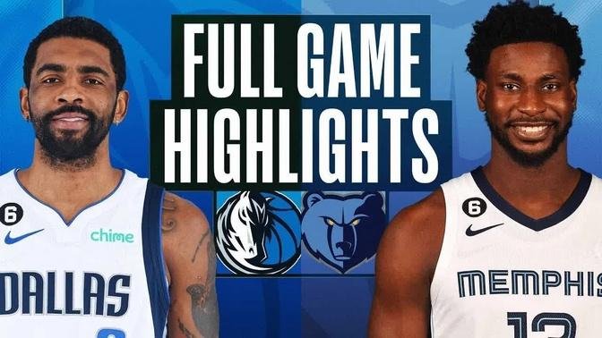 Dallas Mavericks vs. Memphis Grizzlies Full Game Highlights | Mar 20 | 2022-2023 NBA Season