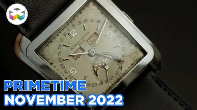 PRIMETIME - Watchmaking in the News - November 2022