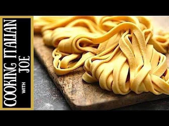 Homemade Pasta | Cooking Italian with Joe | Videos | Food Art | Gan ...