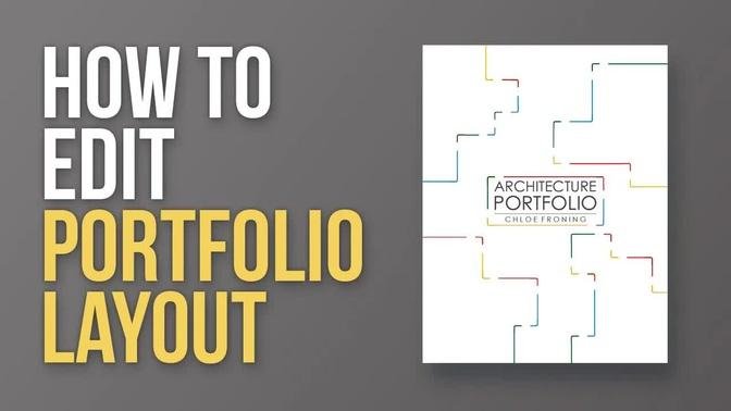 Architecture Portfolio Critique + Layout Tips & Tricks to Transform Your Portfolio