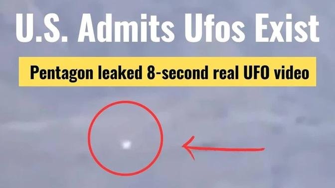 U.S. Admits UFOs Exist | Pentagon leaked 8-second real UFO video | UFO Disclosure | UFO News | UAP