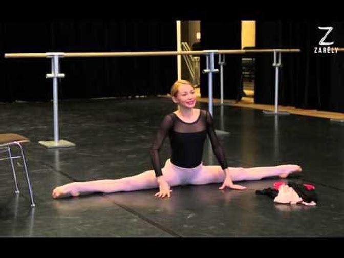 Stretches for Ballet with Iana Salenko - Tips from a Ballet Star 1 - Zarely