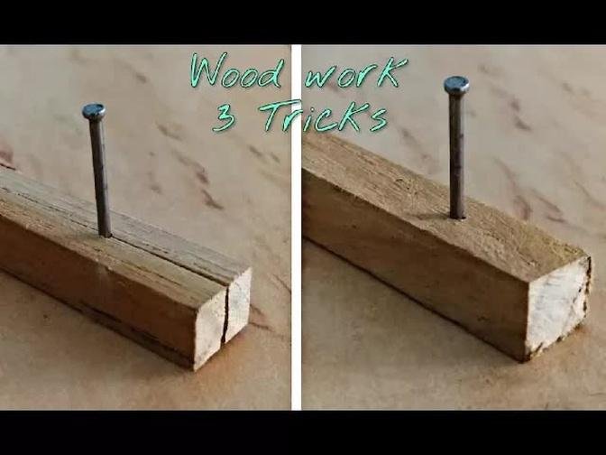 3 Wood working Tricks / Tips..