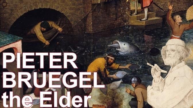 THE GREAT PAINTING: Netherlandish Proverbs - Pieter Bruegel the Elder