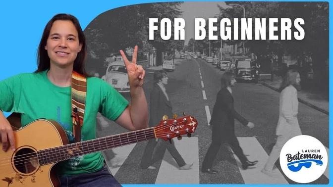 TWO CHORD SONG! - Eleanor Rigby Guitar Lesson for BEGINNERS
