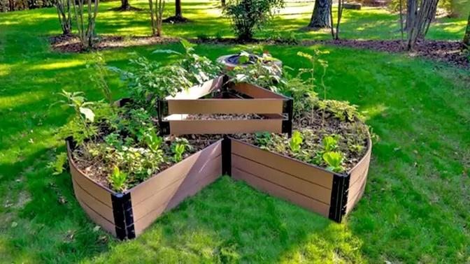 Keyhole Shaped Raised Garden Ideas