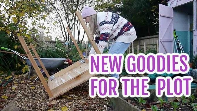 NEW GOODIES FOR THE PLOT / EMMA'S ALLOTMENT DIARIES / NOVEMBER 2021