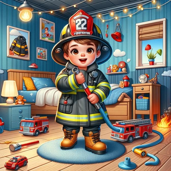 Thomas rêve de devenir pompier