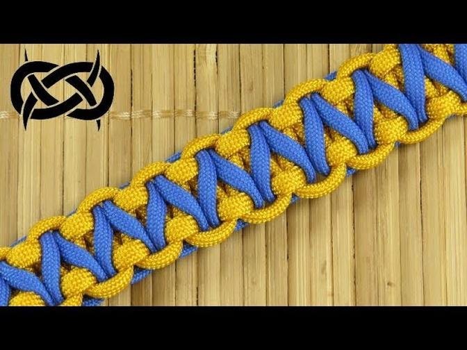 How to weave the Reduced Hogwarts Express Paracord Bracelet