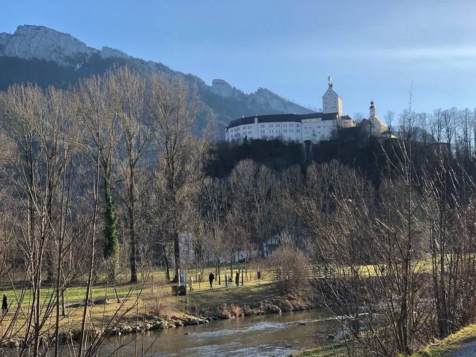 Beautiful Castle in Aschau #castle #winterbeauty #germanflowers