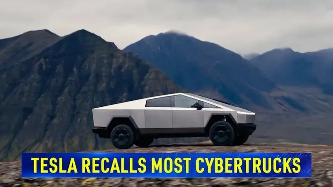 Tesla Recalls Most Cybertrucks Due to Trim Detaching from Vehicle
