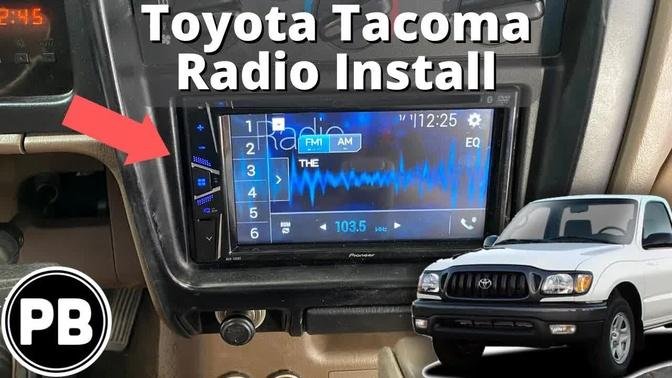 1998 - 2004 Toyota Tacoma Radio Install