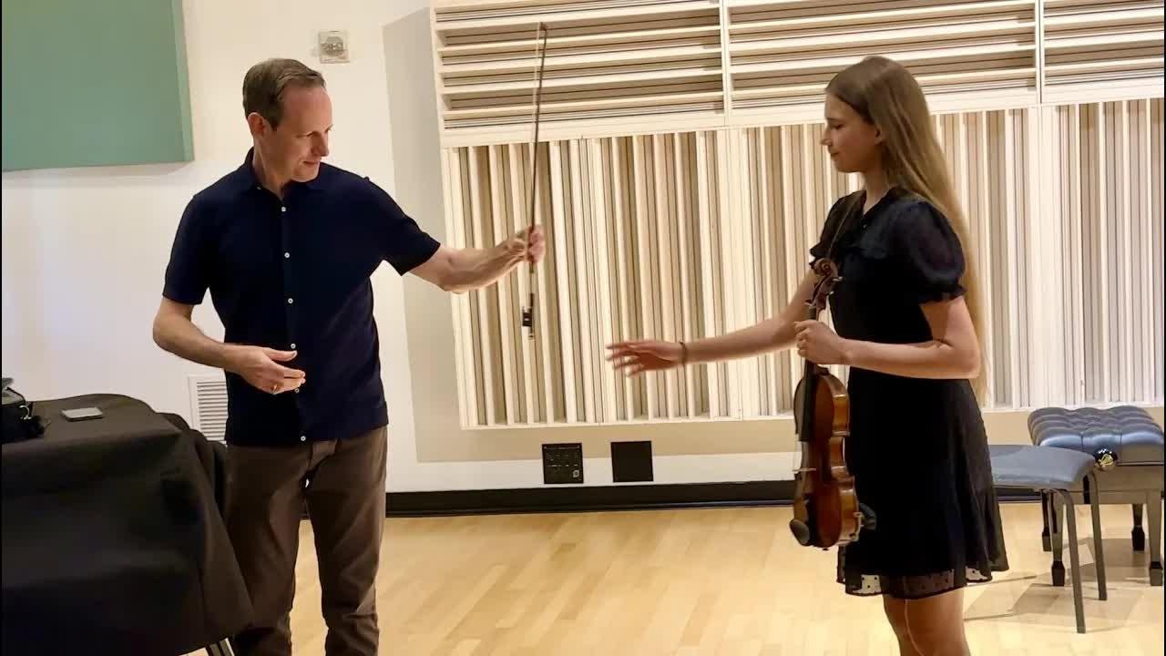 I am playing on a $2M violin - Karolina Protsenko