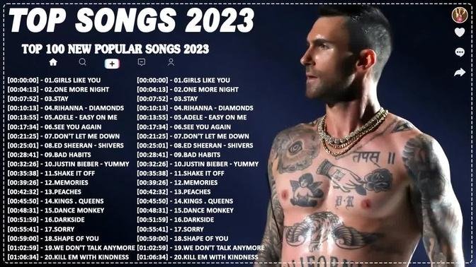 Top 100 Songs 2022 2023 - Best English Songs (best Hit Music Playlist 