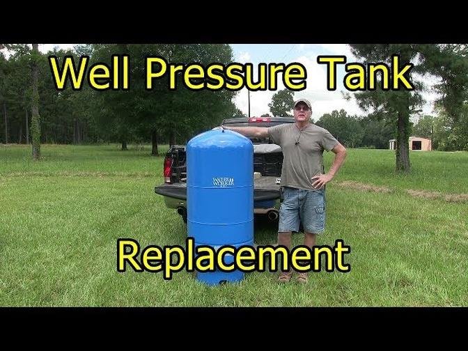 Well Pressure Tank Replacement