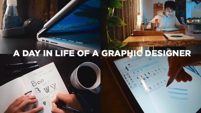 A Day in Life of a Graphic Designer.