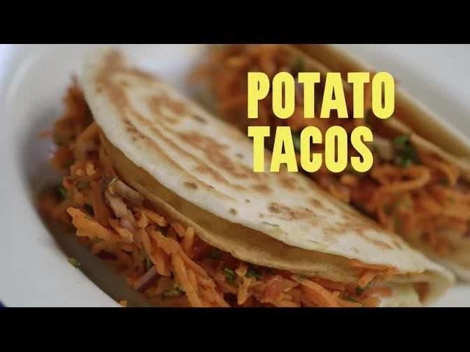Potato Tacos With Chefs Ludo Lefebvre and Vinny Dotolo.