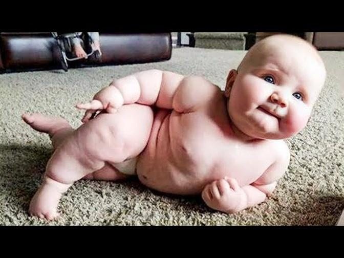 Cute and Chubby Baby Videos you Cann't watch without Laugh - Funniest Home Videos