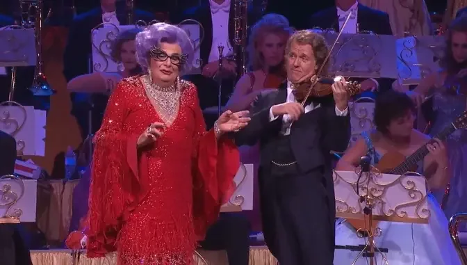 I still call Australia home – André Rieu & Dame Edna Everage