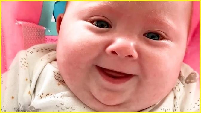 Funny Babies Laughing Hysterically Compilation #8 - Cute Baby Videos