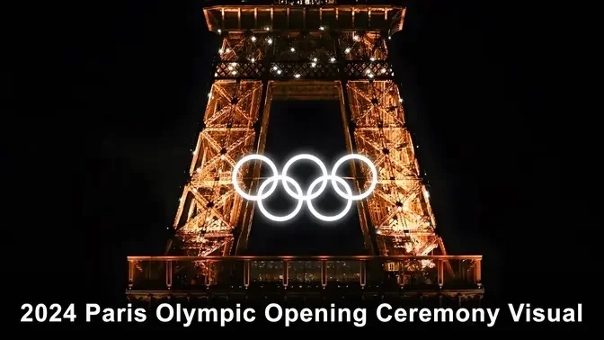 2024 Paris Olympic Opening Ceremony Visual
