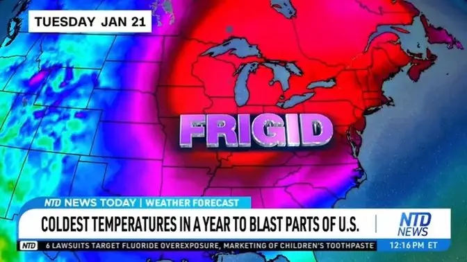 Coldest Temperatures in a Year to Blast Parts of US