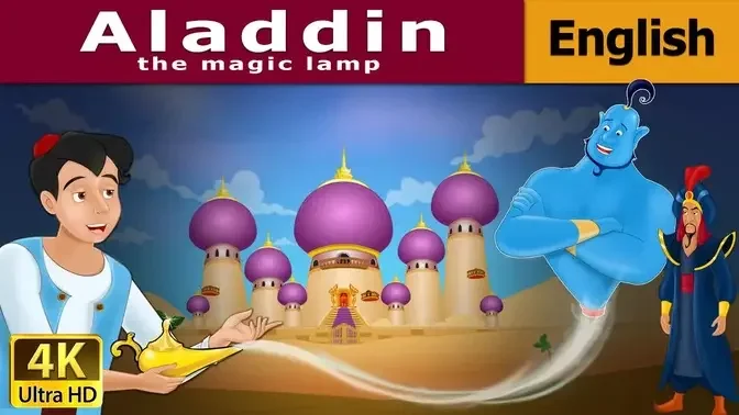 Aladdin and the Magic Lamp in English | Stories for Teenagers | English  Fairy Tales
