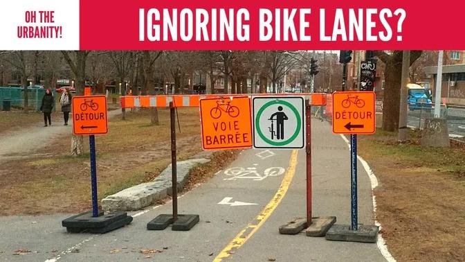 How to Get Cyclists to Ignore Bike Lanes