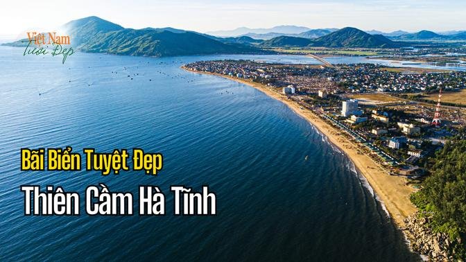 Bãi biển Thiên Cầm - Chiếc đàn trời giữa thiên nhiên