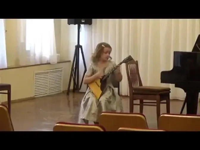 A.Arkhipovskiy “Vanya” Anastasiia Tiurina (8 years old) balalaika