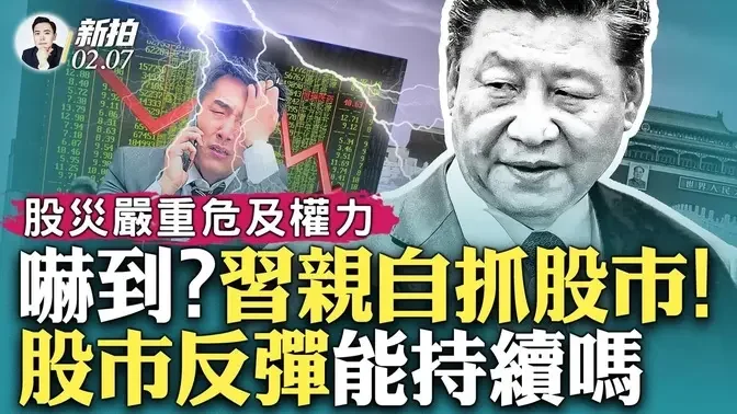 历史性转变！投资者正跑去印度！习近平直接指挥股市，大陆股市反弹，能持续吗？散户被呼吁趁机逃离；吴敬琏揭中共股市本质；股灾“暴捶”小粉红，有人醒了有人还迷糊；股民转战印度使馆留言｜新闻拍案惊奇 大宇